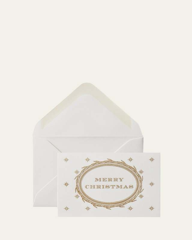 Merry Christmas Cards, Set of 10